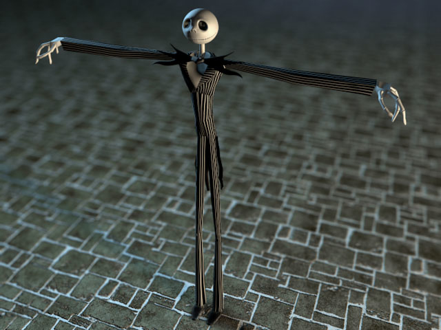 3d model jack skellington