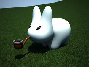 labbit toy rabbit 3d model