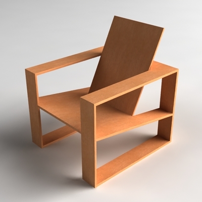 Modern Wooden Lounge Chair 3d Model Modern Wooden Lounge Chair 3d Model