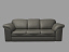 old chair leather couch 3d max
