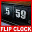 dxf retro tv flip clock