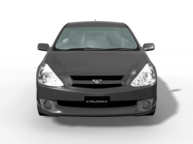 Toyota caldina 3d model