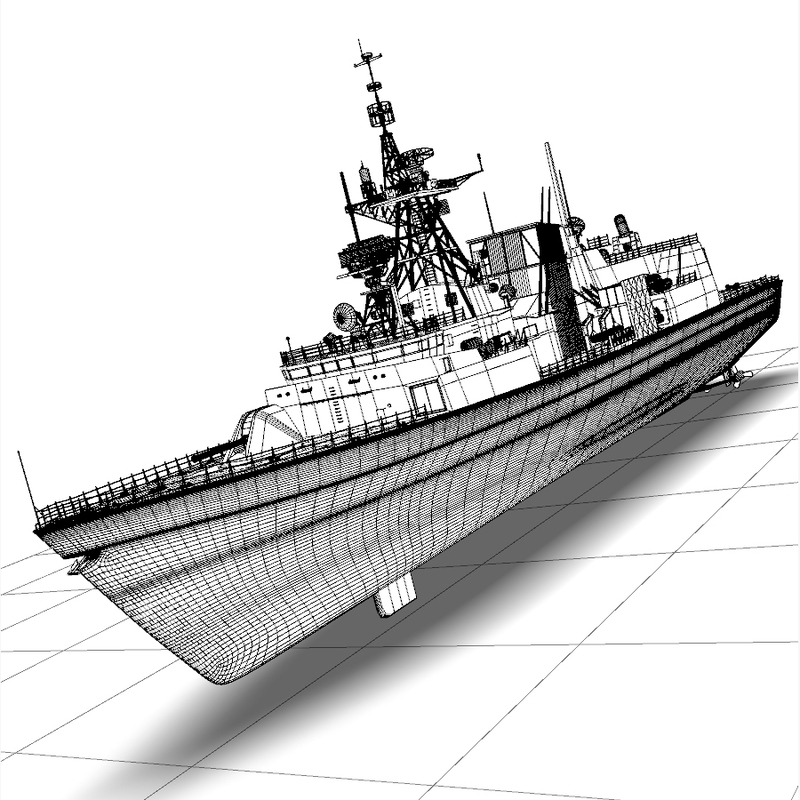 Max Halifax Class Frigate