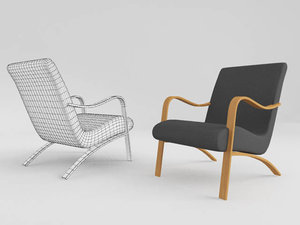 3d modern chair