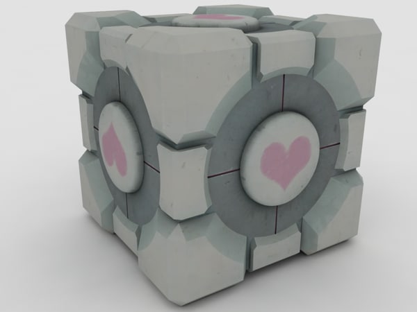 Portal Companion Cube Texture