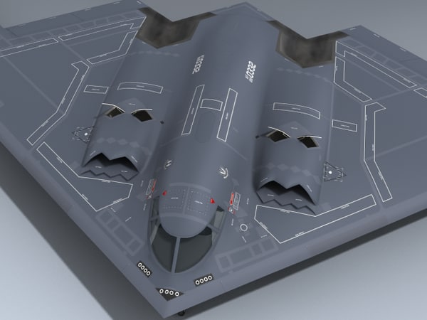 B-2 Spirit 3d Model