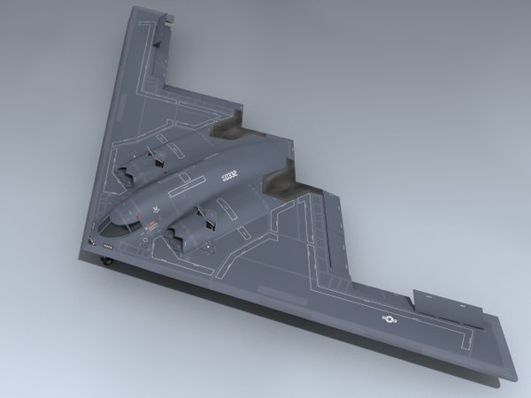 B-2 Spirit 3d Model