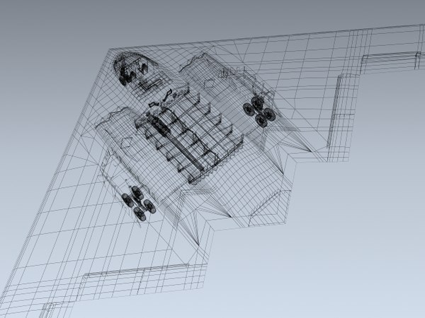 B-2 Spirit 3d Model