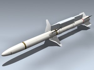 3d agm-88 harm missile