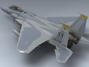 f-15c eagle 3d model
