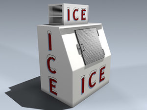 ice merchandiser 3d model