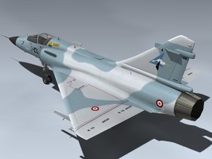 mirage 2000c fighter 3d model