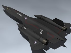 sr-71a blackbird max