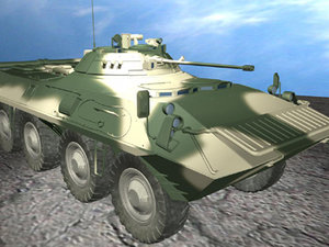 infantry russia 3d model