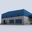 modular logistics building 1 3ds