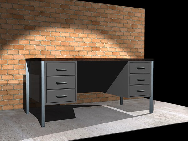 Free Dxf Mode Office Desk