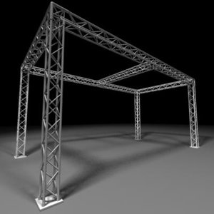 3d model truss