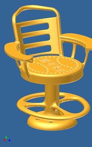 free stool 3d model