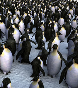 penguin 3d lwo