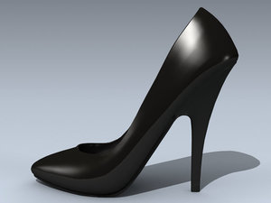 womens shoe 1 3d max