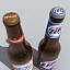 3d beer bottles