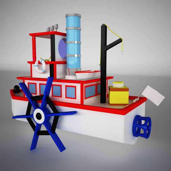 steamboat willie 3d max