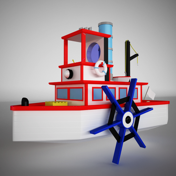 steamboat willie 3d max