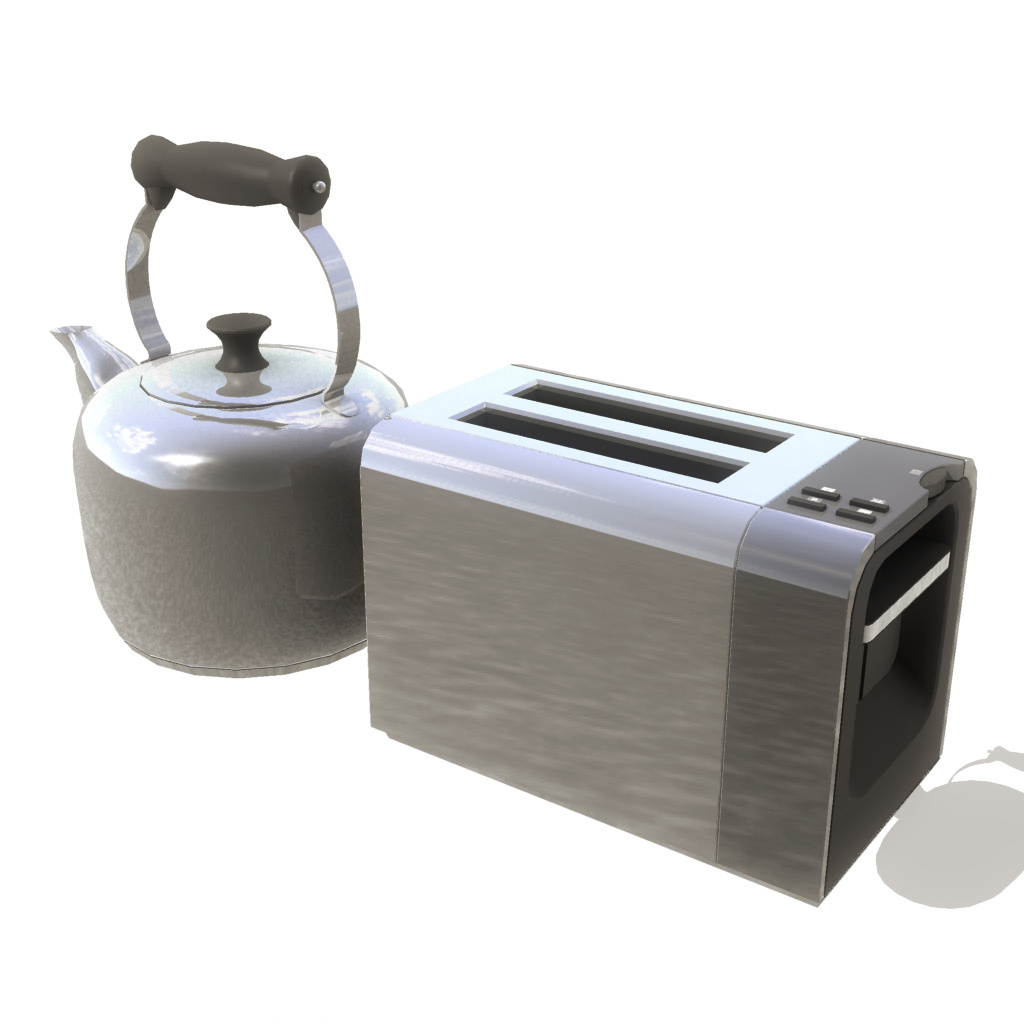 kettle and toaster set toy