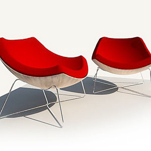 3d model of oc chair