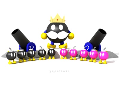 lego king bob omb