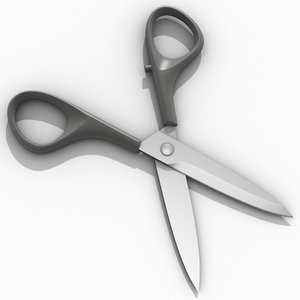 obj hairdresser scissors