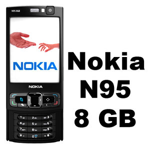 nokia n95 8gb 3d model