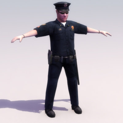 3d policeman games