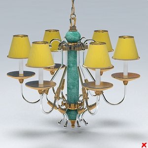 3d chandelier model
