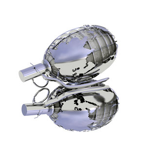 grenade earth 3d max