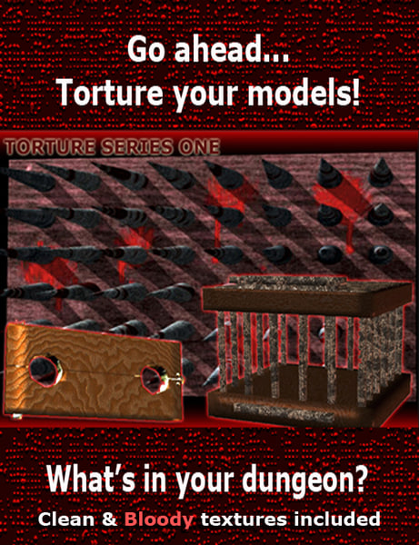 3d Torture Fun Props Model