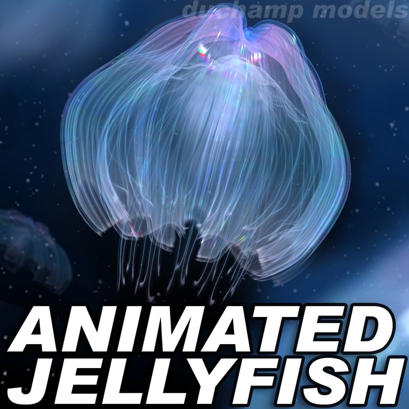 3ds max jellyfish animations