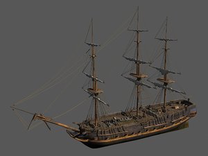 3d model inspired hms surprise english