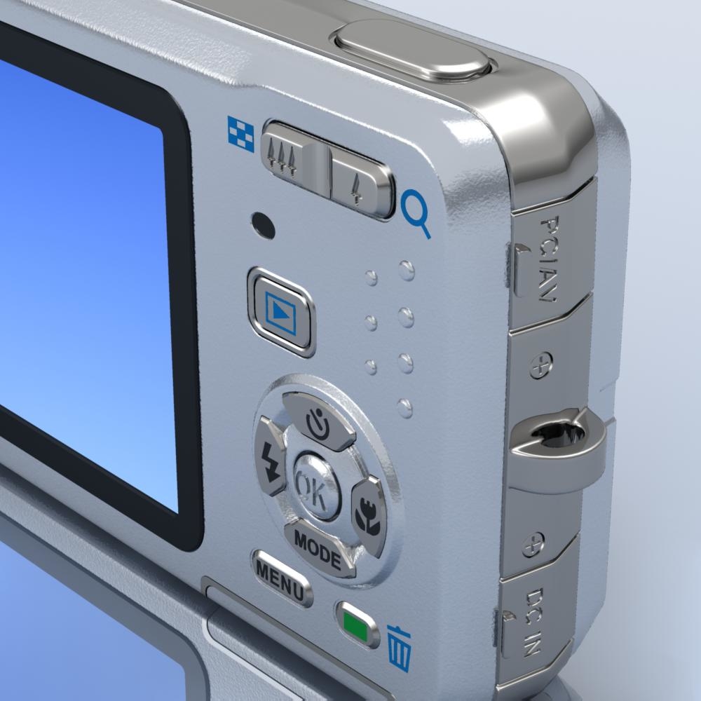 3d model pentax optio z10 photocamera