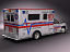 emergency ambulance concept truck 3d model