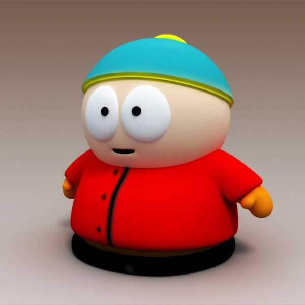 3d model south park