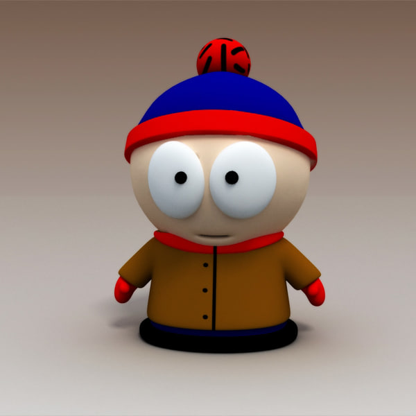 3d model south park