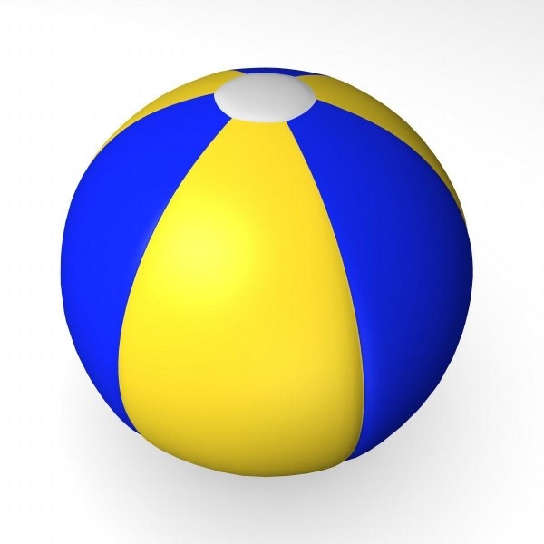 3d beach ball