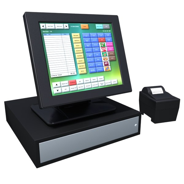 3d model of touchscreen register