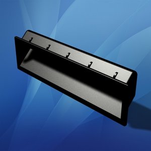 snap drawer insert handle 3d model