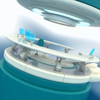 Virtual TV Studio Set 5