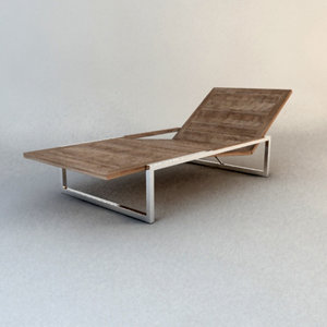 design lounger garden 3d model