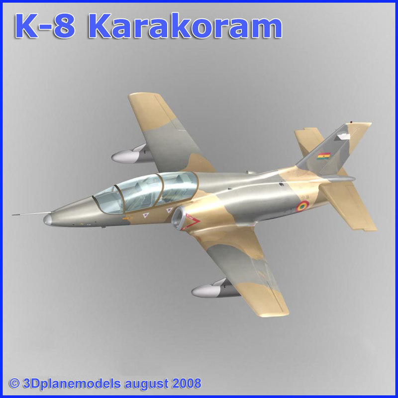 3d Model Training Jet K 8 Karakorum