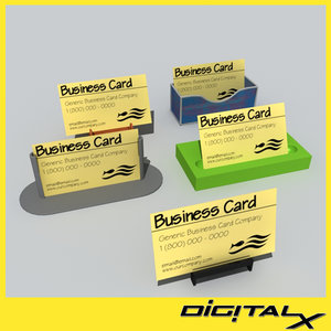 3ds business card holders