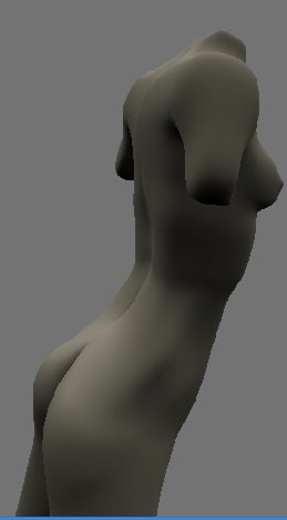 free nude woman 3d model